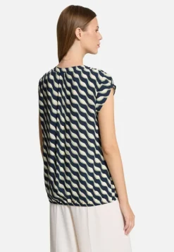 Betty Barclay Blusen*Schlupfbluse kurzarm Dark Blue/Green