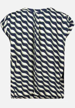Betty Barclay Blusen*Schlupfbluse kurzarm Dark Blue/Green