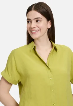 Betty Barclay Blusen*Schlupfbluse mit Kragen Erbsgrün