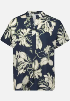 Betty Barclay Blusen*Schlupfbluse mit Kragen Dark Blue/Green