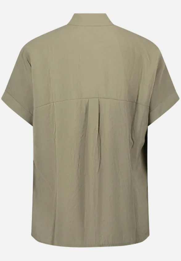 Betty Barclay Blusen*Schlupfbluse mit Kragen Dusty Olive