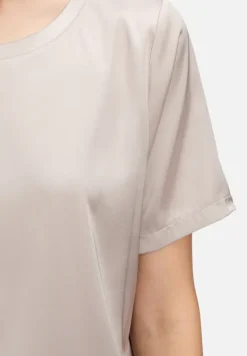 Betty Barclay Business Kleidung|Festliche Mode*Schlupfbluse mit Rundhalsausschnitt Taupe