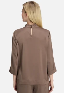 Betty Barclay Festliche Mode|Blusen*Schlupfbluse unifarben Braun