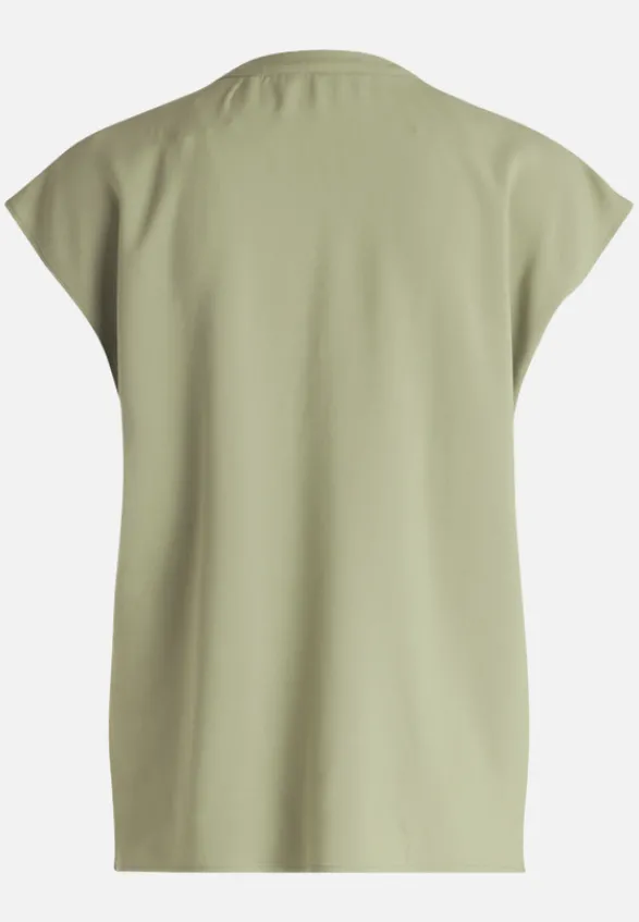 Betty Barclay Business Kleidung|Festliche Mode*Schlupfbluse unifarben Oil Green