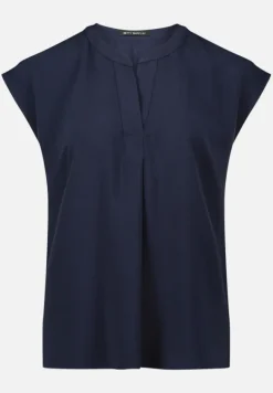 Betty Barclay Business Kleidung|Festliche Mode*Schlupfbluse unifarben dunkelblau