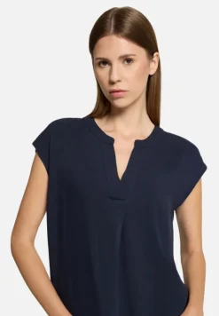 Betty Barclay Business Kleidung|Festliche Mode*Schlupfbluse unifarben dunkelblau