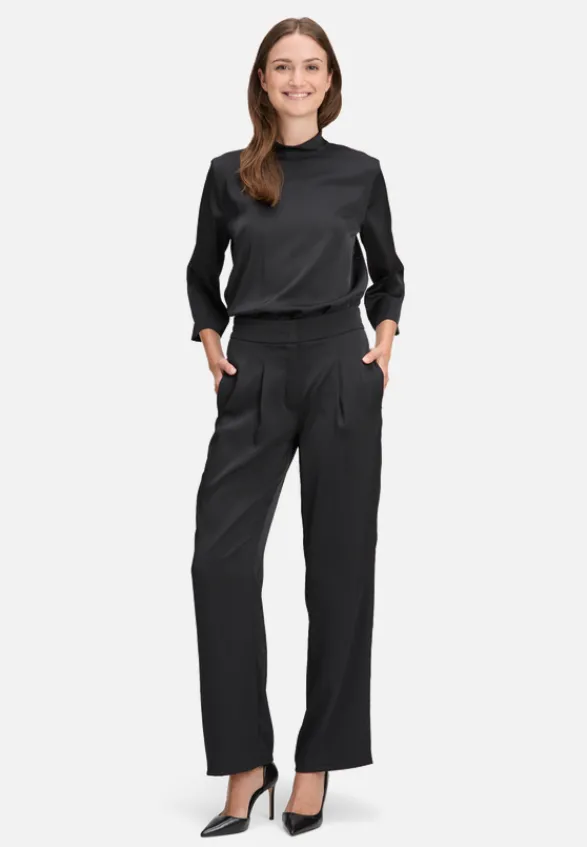 Betty Barclay Festliche Mode|Blusen*Schlupfbluse unifarben Schwarz