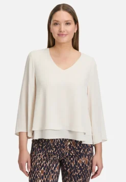 Betty Barclay Blusen*Schlupfbluse unifarben beige