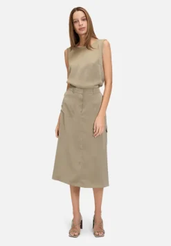 Betty Barclay Festliche Mode|Blusen*Schlupfbluse unifarben Soft Olive