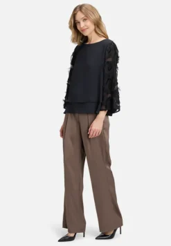 Betty Barclay Festliche Mode|Blusen*Schlupfbluse unifarben Schwarz
