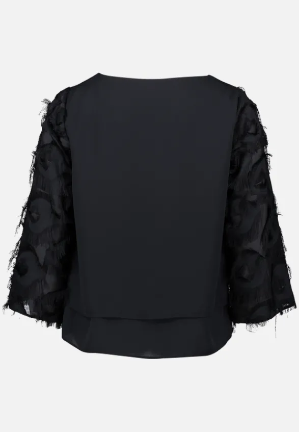 Betty Barclay Festliche Mode|Blusen*Schlupfbluse unifarben Schwarz