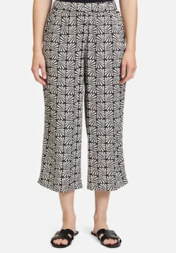Betty Barclay Hosen*Schlupfhose mit Eingrifftaschen Schwarz/Beige