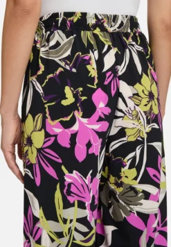 Betty Barclay Hosen*Schlupfhose mit Eingrifftaschen Black/Khaki