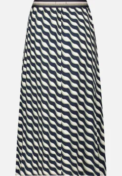 Betty Barclay Röcke*Schlupfrock mit elastischem Bund Dark Blue/Green