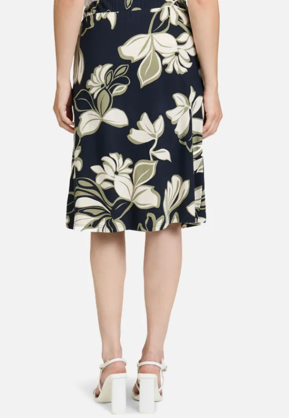 Betty Barclay Röcke*Schlupfrock mit Muster Dark Blue/Green