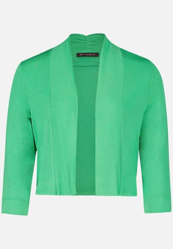 Betty Barclay Strick*Shirtjacke mit 3/4 Arm Island Green
