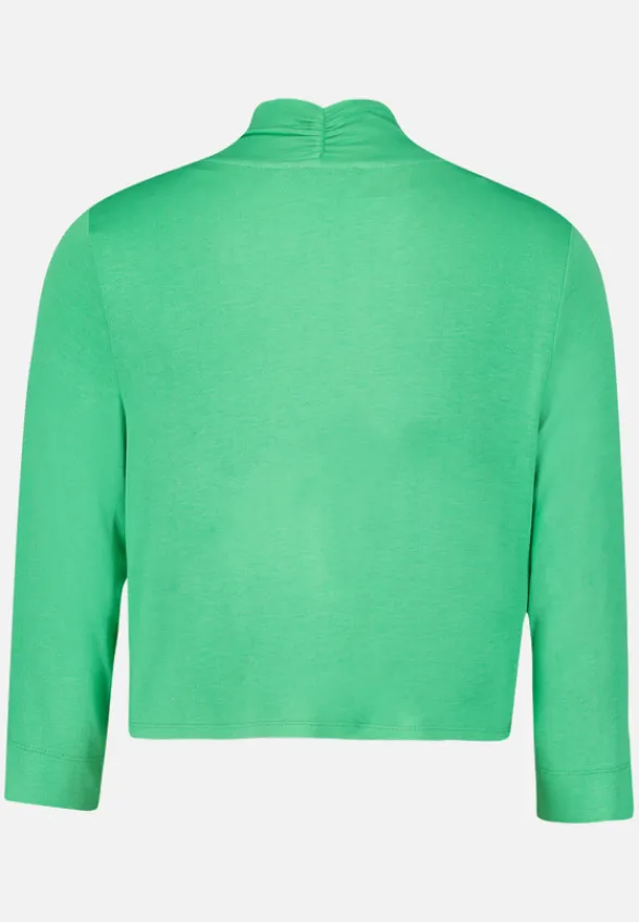 Betty Barclay Strick*Shirtjacke mit 3/4 Arm Island Green