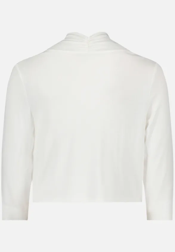 Betty Barclay Strick*Shirtjacke mit 3/4 Arm Rohweiß