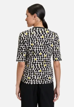 Betty Barclay Strick*Shirtjacke mit Rippenstruktur Beige/Schwarz