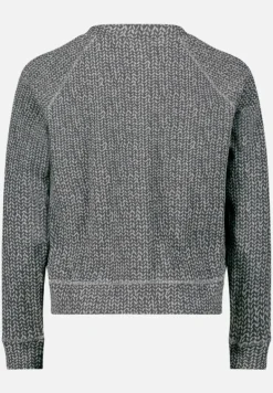 Betty Barclay Strick*Shirtjacke mit Rippenstruktur Grau/Grau