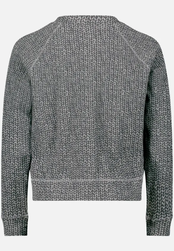 Betty Barclay Strick*Shirtjacke mit Rippenstruktur Grau/Grau