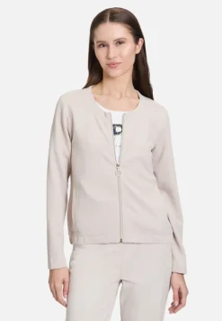 Betty Barclay Strick*Shirtjacke mit Struktur beige