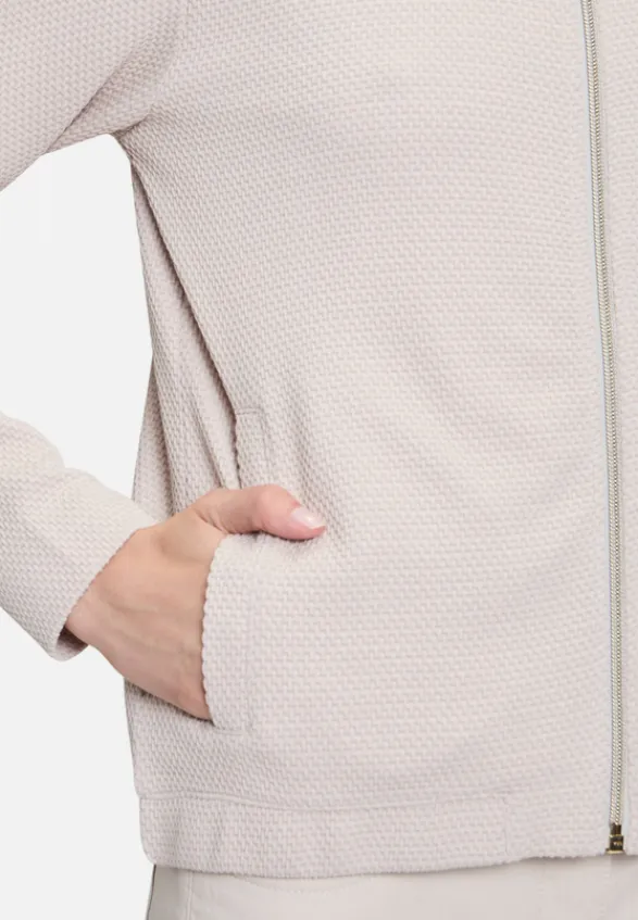 Betty Barclay Strick*Shirtjacke mit Struktur beige