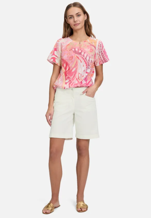 Betty Barclay Hosen*Sommerhose mit Eingrifftaschen Rohweiß