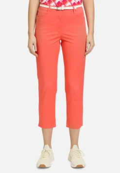 Betty Barclay Hosen*Sommerhose mit Gürtel Hot Coral