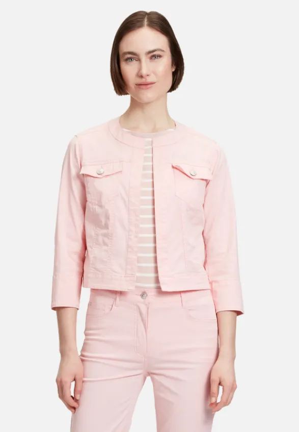 Betty Barclay Jacken*Sommerjacke mit Schmucksteinen Powder Pink