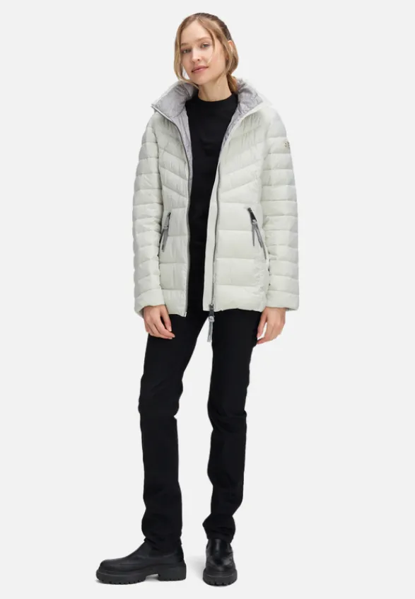 Betty Barclay Jacken*Steppjacke mit abnehmbarer Kapuze Rohweiß