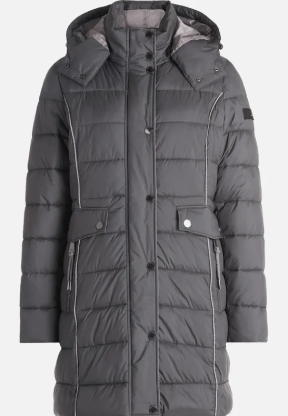 Betty Barclay Jacken*Steppjacke mit abnehmbarer Kapuze Dunkelgrau