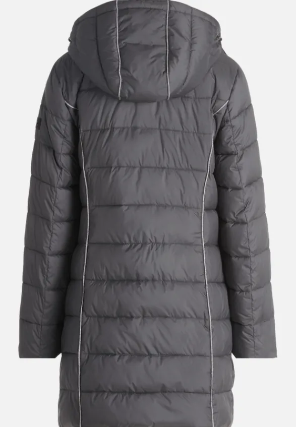 Betty Barclay Jacken*Steppjacke mit abnehmbarer Kapuze Dunkelgrau