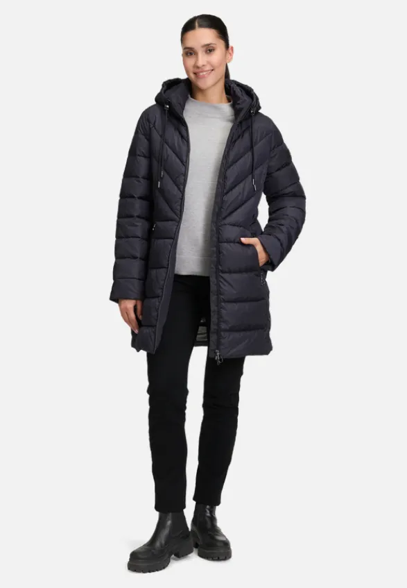 Betty Barclay Mäntel*Steppjacke mit Kapuze Dunkelblau