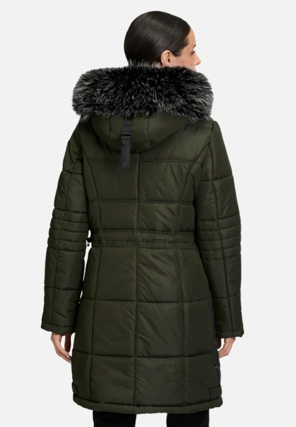 Betty Barclay Mäntel*Steppjacke mit Kapuze Dunkelgrün