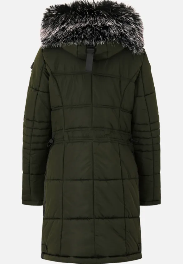 Betty Barclay Mäntel*Steppjacke mit Kapuze Dunkelgrün