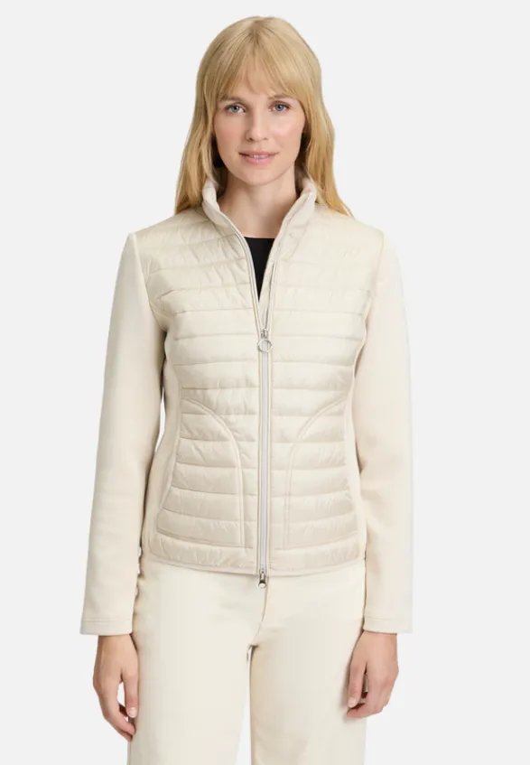 Betty Barclay Jacken*Steppjacke mit Reißverschluss beige