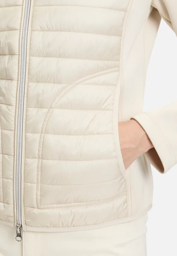 Betty Barclay Jacken*Steppjacke mit Reißverschluss beige