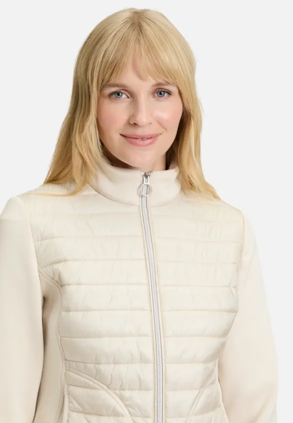 Betty Barclay Jacken*Steppjacke mit Reißverschluss beige