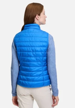 Betty Barclay Westen*Steppweste mit Reißverschluss mittelblau