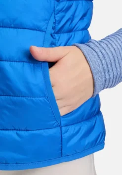 Betty Barclay Westen*Steppweste mit Reißverschluss mittelblau