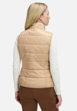 Betty Barclay Westen*Steppweste mit Reißverschluss Beige
