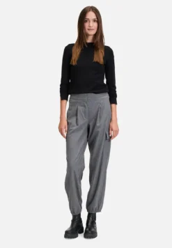 Betty Barclay Hosen*Stoffhose unifarben Grey Melange