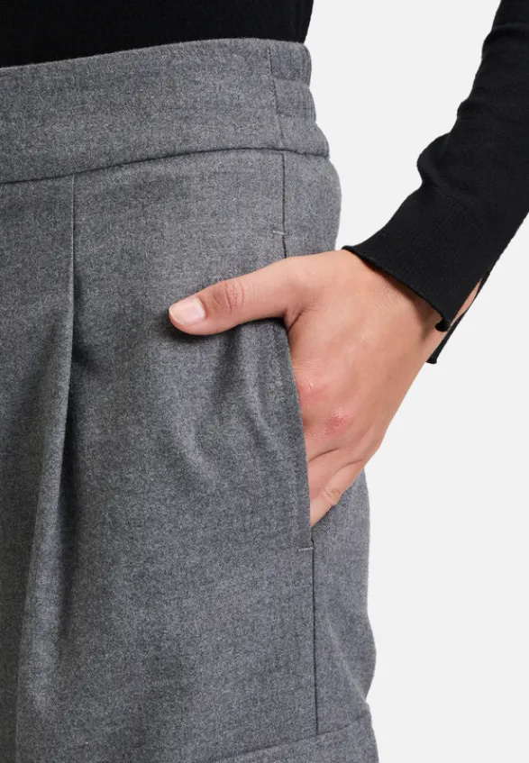 Betty Barclay Hosen*Stoffhose unifarben Grey Melange