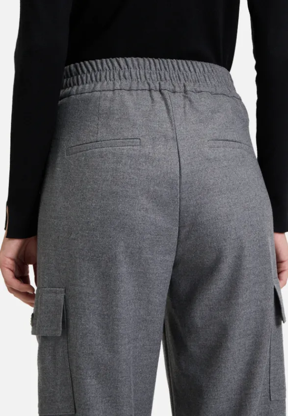 Betty Barclay Hosen*Stoffhose unifarben Grey Melange
