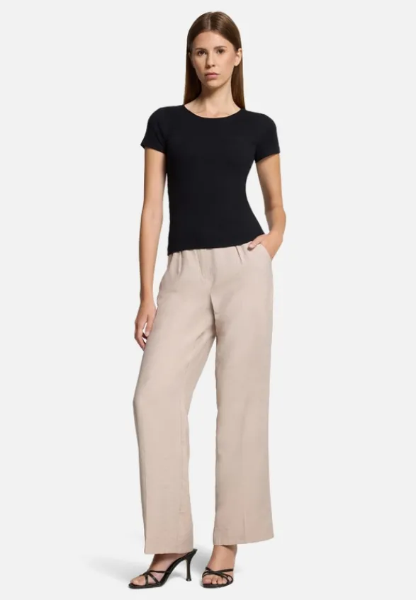Betty Barclay Festliche Mode|Hosen*Stoffhose unifarben Powder Pearl