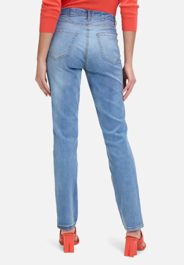 Betty Barclay Jeans*Stretch-Hose mit elastischem Bund Light Blue Denim