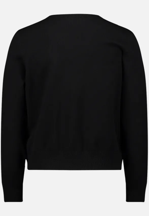 Betty Barclay Strick*Strick-Cardigan mit Reißverschluss Schwarz