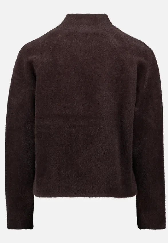 Betty Barclay Strick|Jacken*Strick-Cardigan mit Reißverschluss Light Maroon