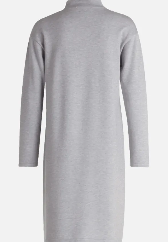 Betty Barclay Kleider*Strickkleid mit Stehkragen Light Silver Melange